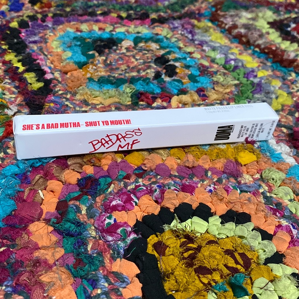 UOMA Beauty Badass MF Matte Filler Lip Liner in ROSS | NEW | Waterproof